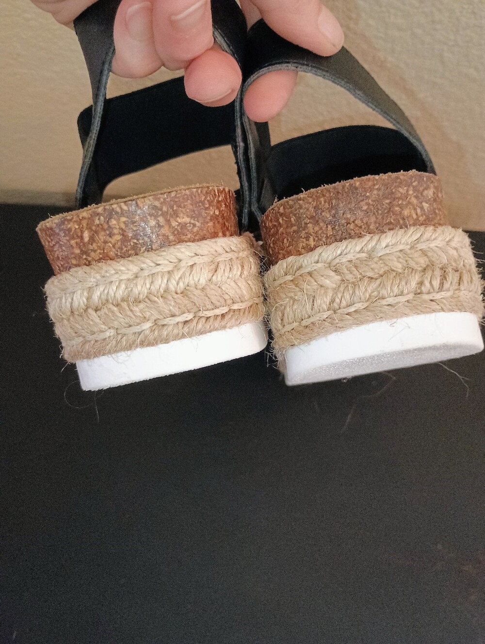 NWOT | Steve Madden Black Jaklin Espadrille - Picture 9 of 11